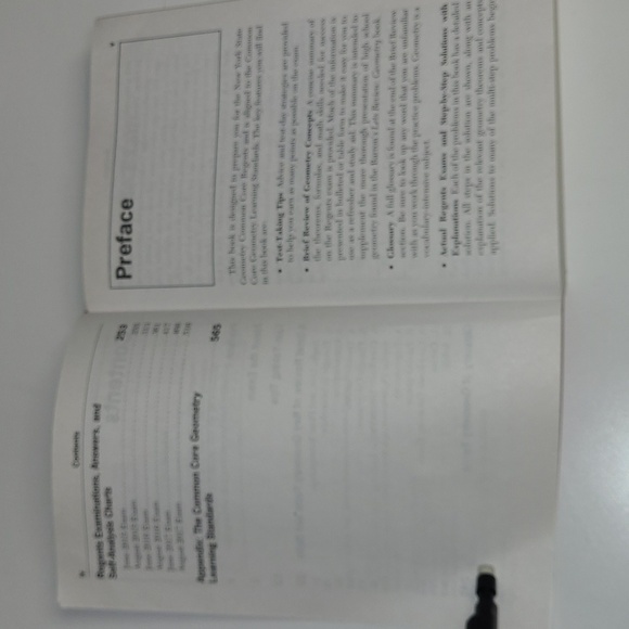 Barron's Geometry Regents Exams and Answers - Picture 5 of 15